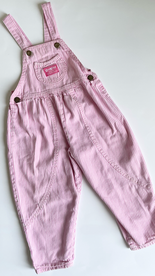 Vintage Oshkosh Bubble Overalls 4t