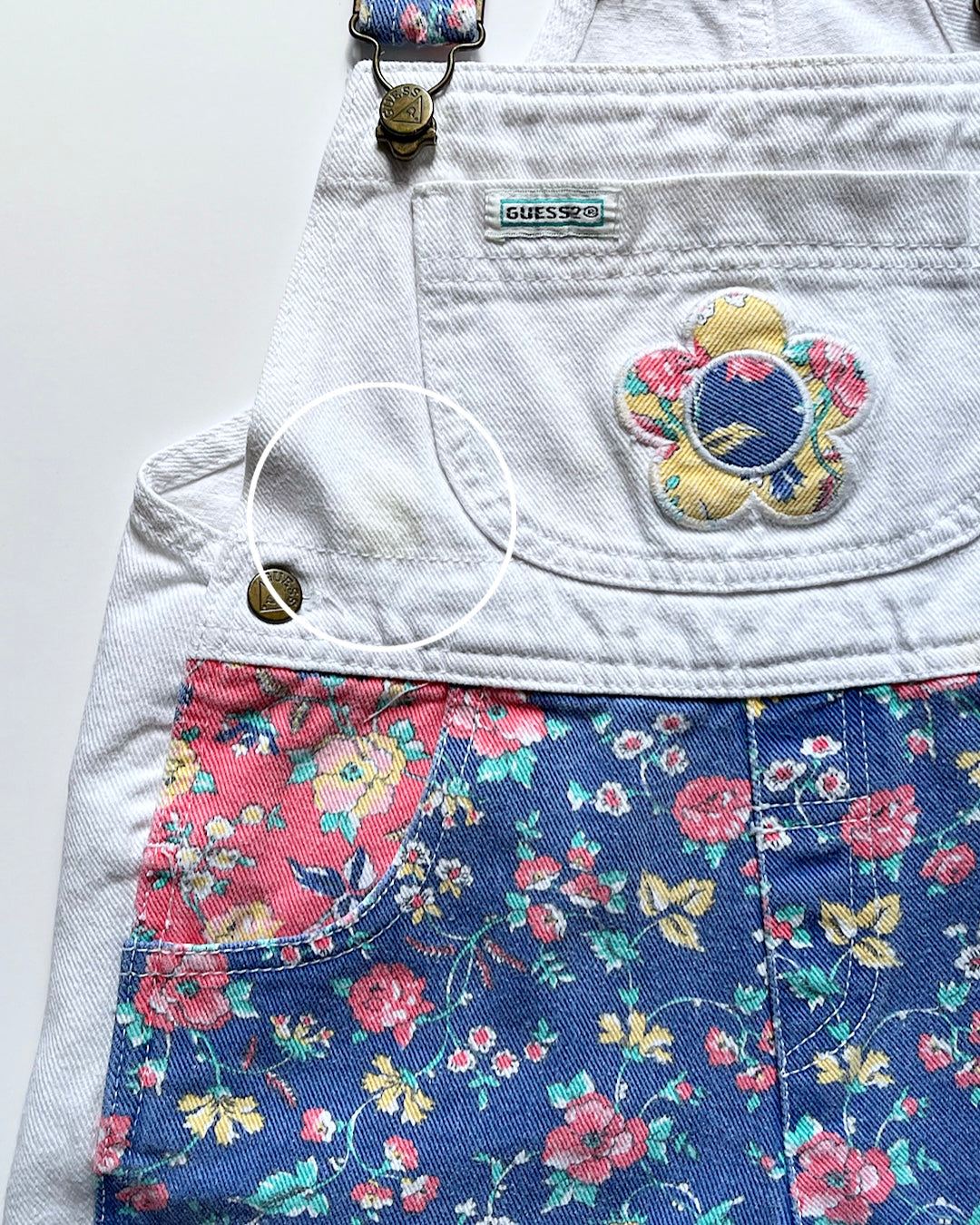 Vintage Guess Shortalls 2T