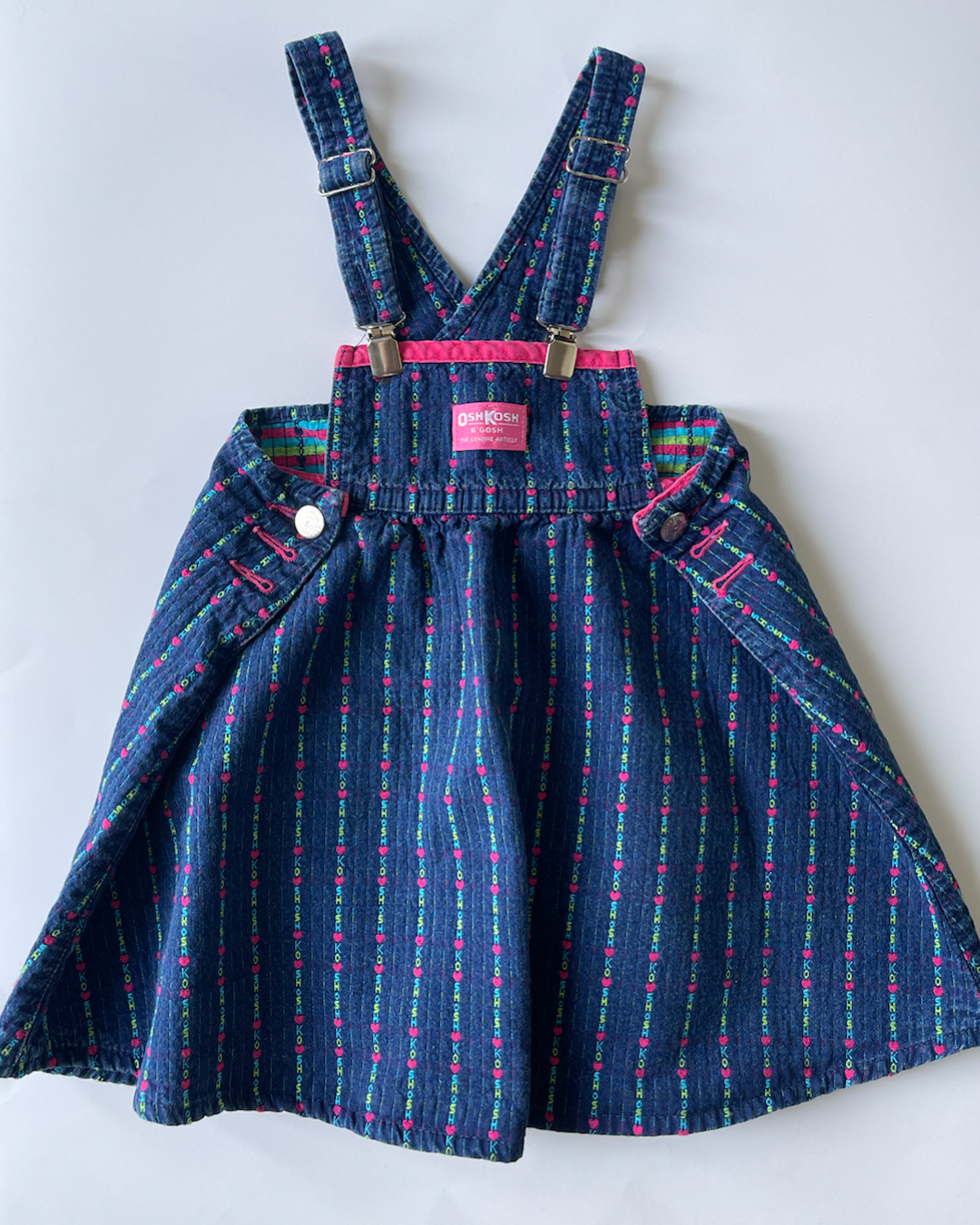 Vintage OshKosh ‘Spell Out’ Dress 5-6T