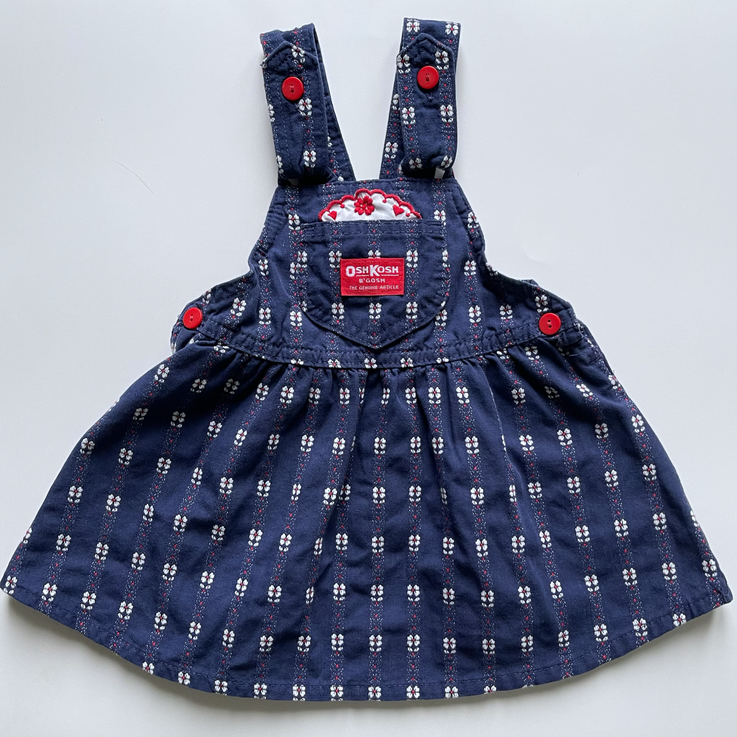 Vintage OshKosh Bow Dress 2T