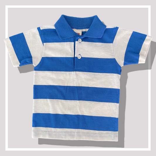 Single Stitch Carter’s Polo Shirt 2-4t