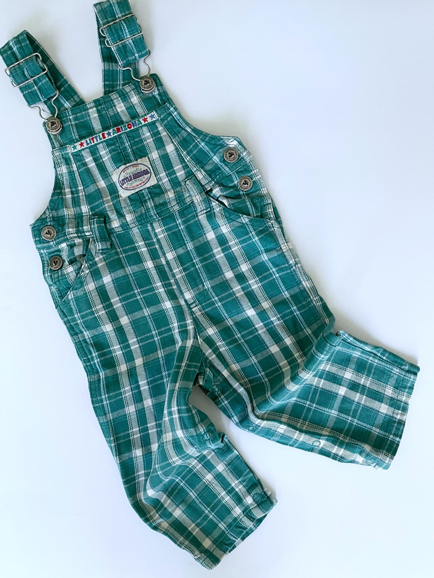 Vintage Little Arizona Overalls 24m