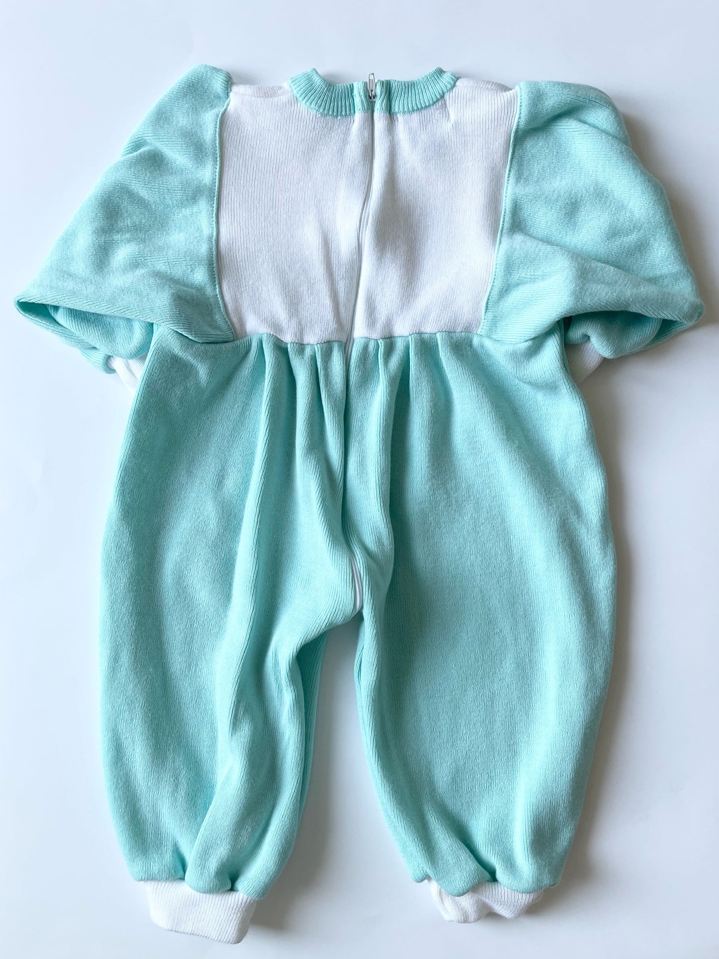 Vintage Knit Baby Kisses Romper 12-18m