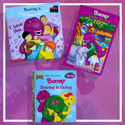 Vintage Barney Books (3 Available)