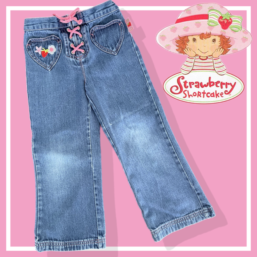 Vintage Strawberry Shortcake Jeans 4T
