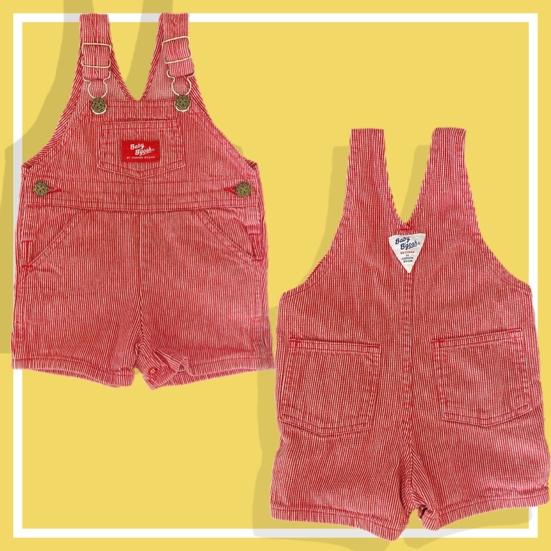 Vintage Baby B’Gosh Shortalls 6/9m