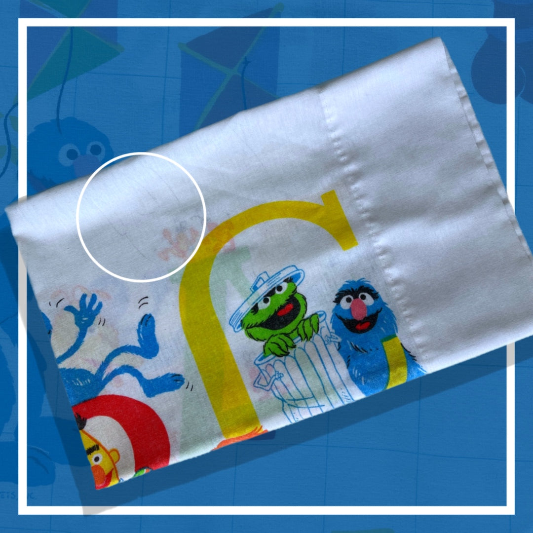 Vintage Sesame Street Pillowcase