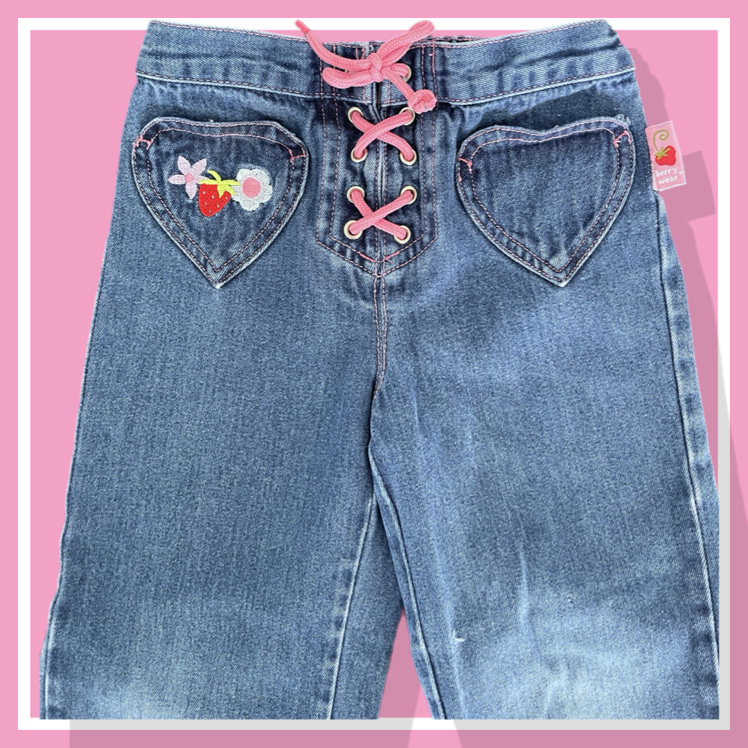 Vintage Strawberry Shortcake Jeans 4T